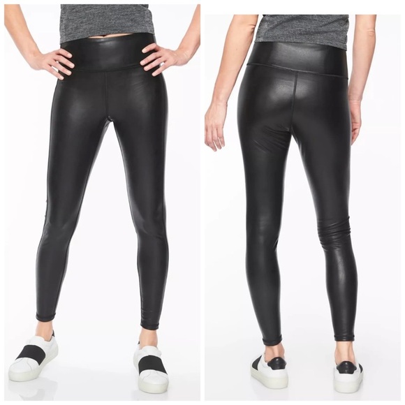 Athleta Pants - Athleta • All Over Gleam Leggings in Black